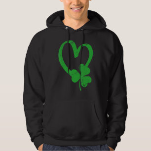 Veste À Capuche Vintage Happy St Patrick's Day Irlandais Lucky Sha