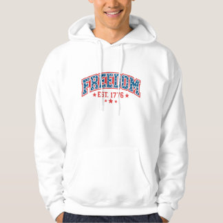 Veste À Capuche Vintage Liberté 1776 Patriotique Arche Patrimoine 
