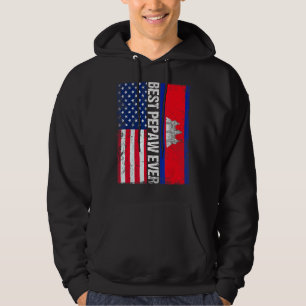 Veste À Capuche Vintage Meilleur Pepaw Jamais Rétro Amérique Cambo