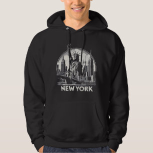 Veste À Capuche Vintage New York