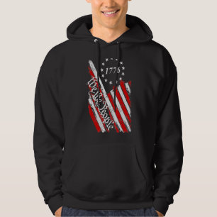 Veste À Capuche Vintage Nous Le Peuple 1776 Drapeau Américain 4ème