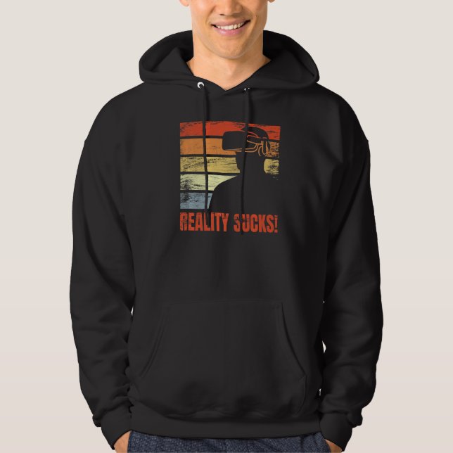 Veste À Capuche Virtual Reality Outfit Pour Un Joueur Vr De Virtua (Devant)