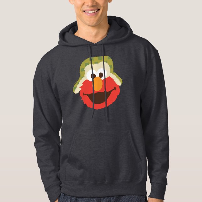 Veste À Capuche Visage sylvestre d'Elmo (Devant)