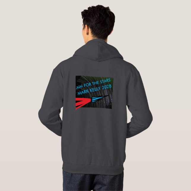 Veste À Capuche Viser les étoiles - Mark Kelly 2028 (Dos entier)