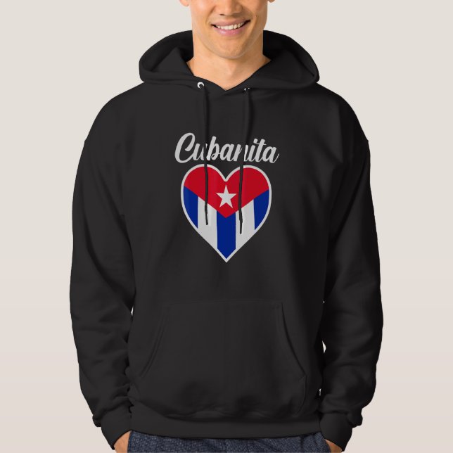 Veste À Capuche Viva Cuba Libre Cubanita (Devant)