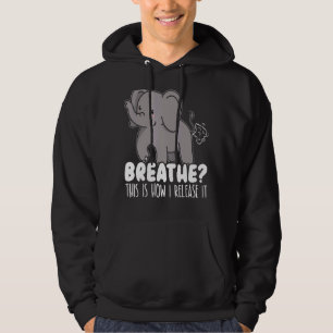 Veste À Capuche Voici Comment Je Le Libère Elephant Fart Zoo Anima