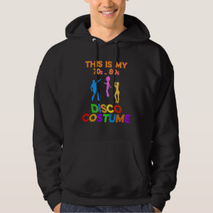 Veste À Capuche Voici Mon Costume Disco les années 70 80s