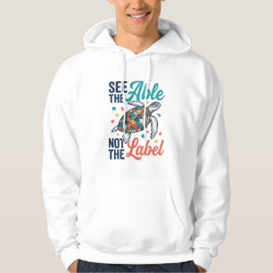 Veste À Capuche Voir le design du t-shirt de sensibilisation au pu