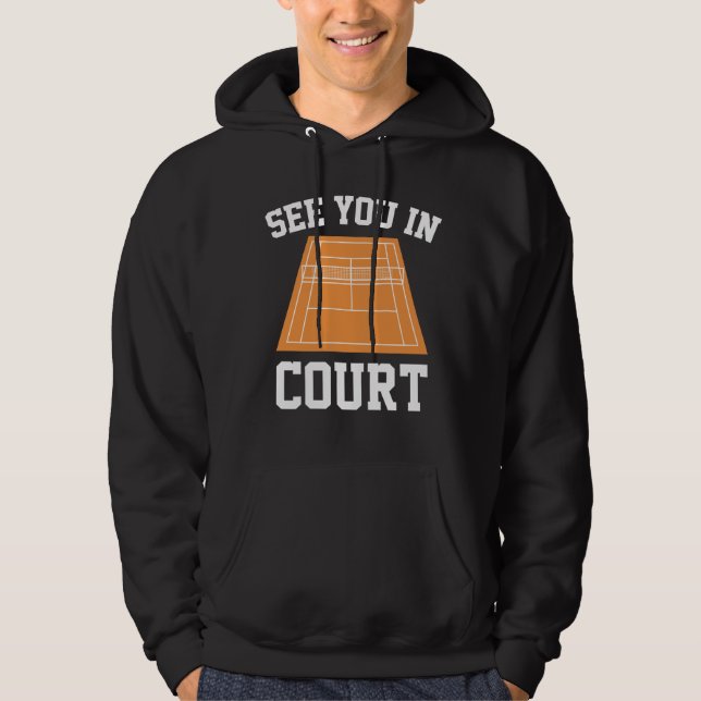 Veste À Capuche Voir Vous En Cour (Devant)