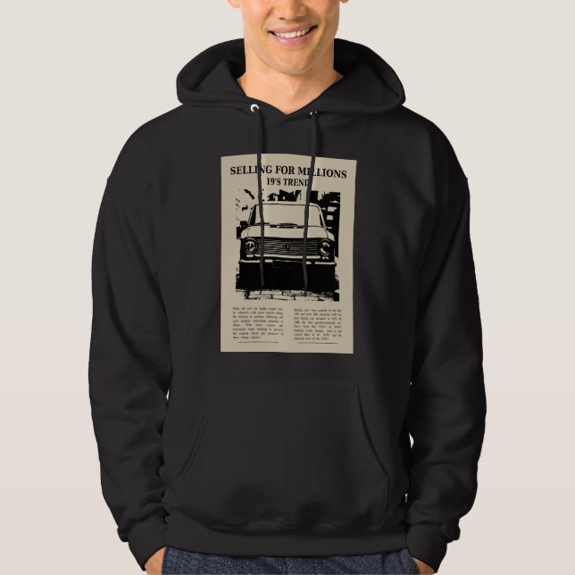 Veste À Capuche Voiture d'époque des 19 (Devant)
