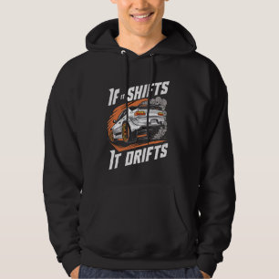 Veste À Capuche Voiture Drifting Course Voiture Motorsport Drift R