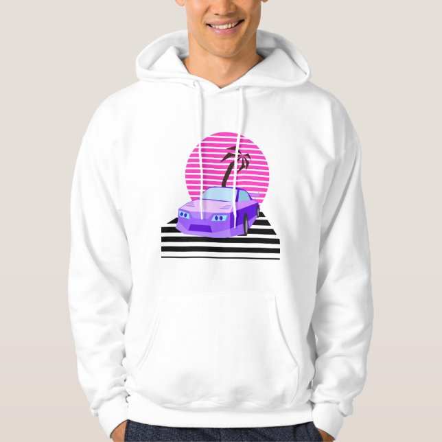 Veste À Capuche Voiture Rétro (Devant)