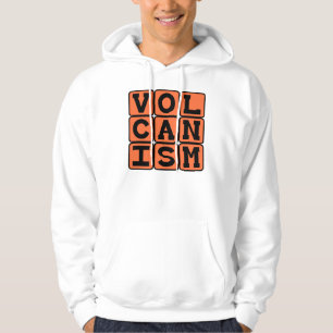 Veste À Capuche Volcanisme, éruption de roche en fusion