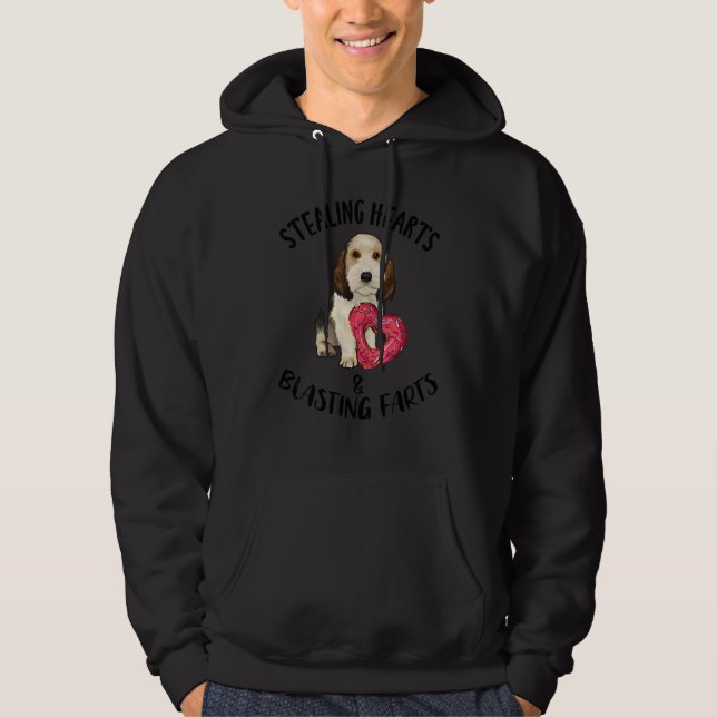 Veste À Capuche Voleurs de cœurs Petits Bassets Griffo à pets expl (Devant)