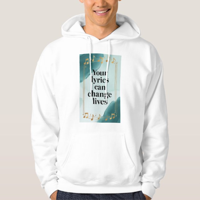 Veste À Capuche Vos Paroles Peuvent Changer Des Vies 2 (Devant)