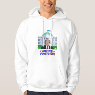 Veste À Capuche Vote Trump - audacieux patriotique