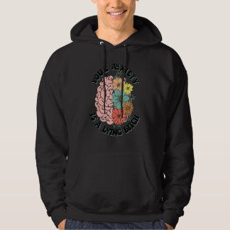 Veste À Capuche Votre anxiété est une fleur de cerveau menteuse Sa