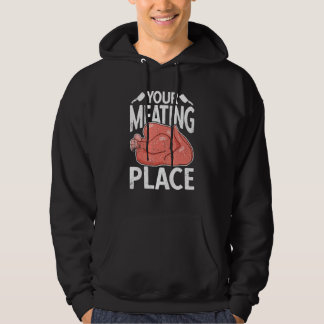 Veste À Capuche Votre boucherie de saucisses Meating Place