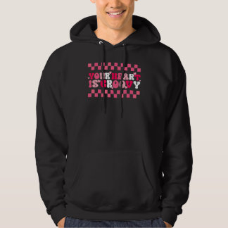 Veste À Capuche Votre cœur est super chic Graphique de la Saint-Va