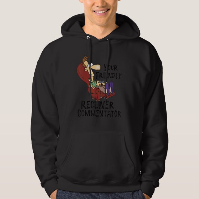Veste À Capuche Votre Commentateur de Fauteuil Confortable (Devant)