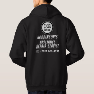 Veste À Capuche Votre logo ici Service Marqué élément promotionnel