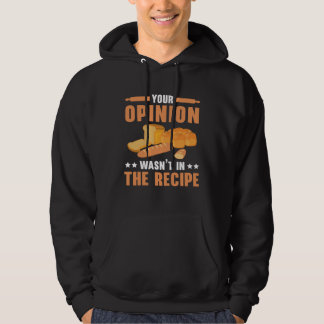 Veste À Capuche Votre opinion n'était pas dans la recette de la bo