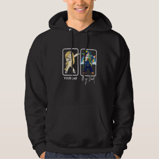 Veste À Capuche Votre Papa Mon Papa Papa Policier Père