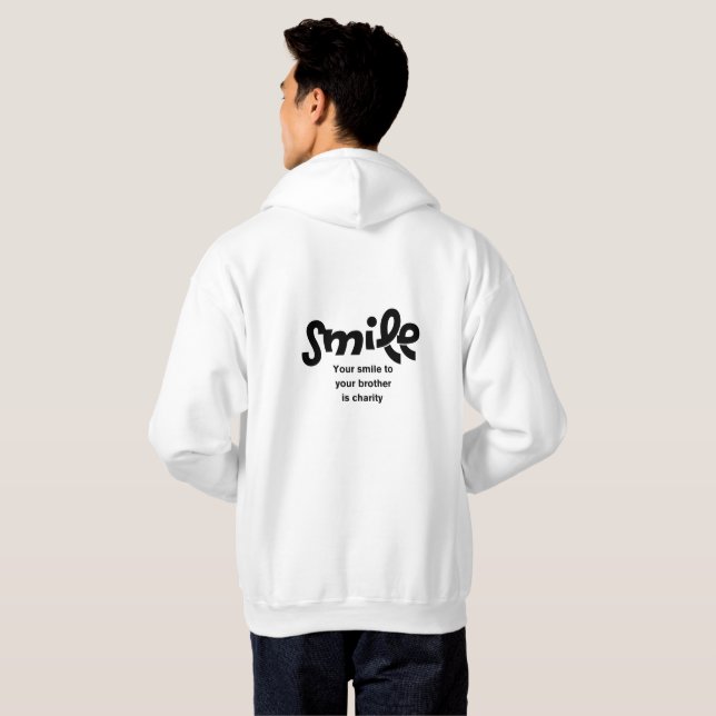 Veste À Capuche Votre sourire  b (Dos entier)