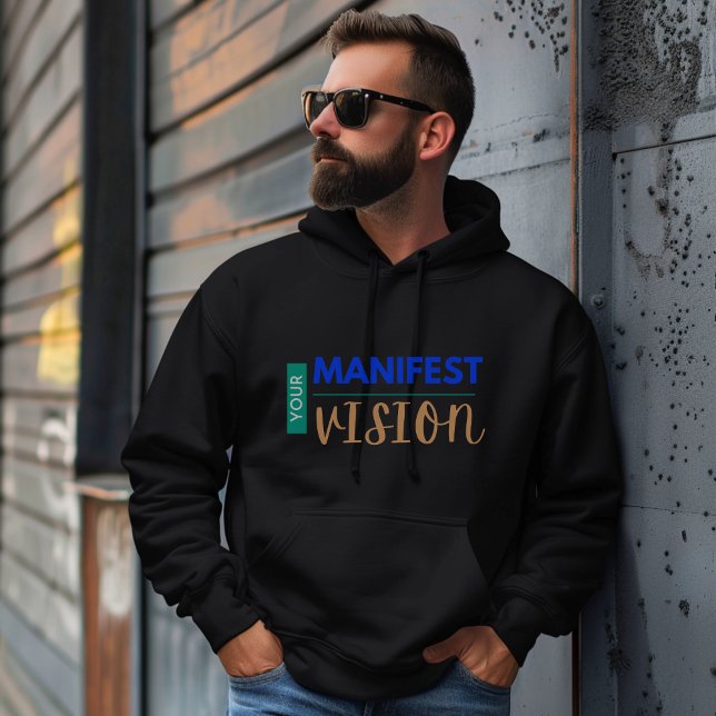 Veste À Capuche Votre vision du manifeste (Créateur téléchargé)