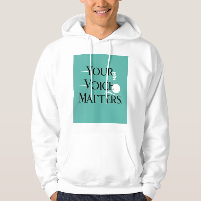 Veste À Capuche Votre voix compte 2 (Devant)