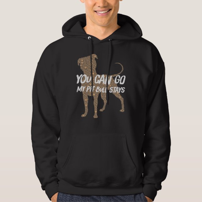 Veste À Capuche Vous Allez Pit Bull Stations (Devant)