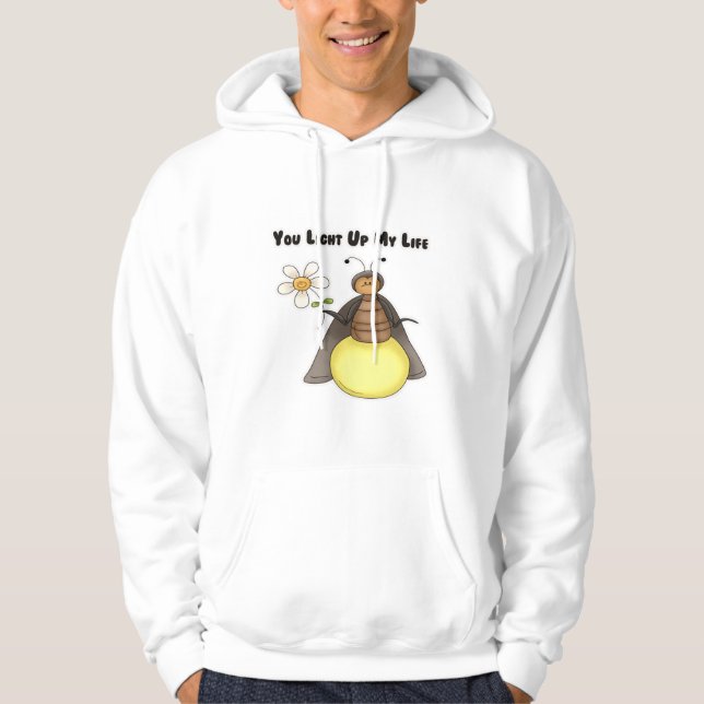 Veste À Capuche Vous allumez ma vie (Devant)