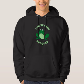 Veste À Capuche Vous avez été grenouillé Mème de grenouille mignon