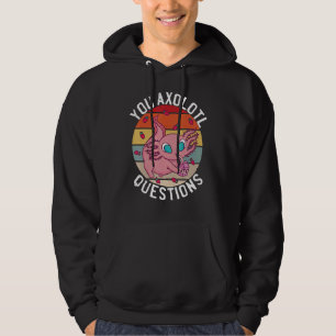 Veste À Capuche Vous Axolotal Questions Lait Fraise Rose