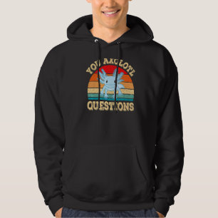 Veste À Capuche Vous Axolotl Questions Axolotls Retro Kawai