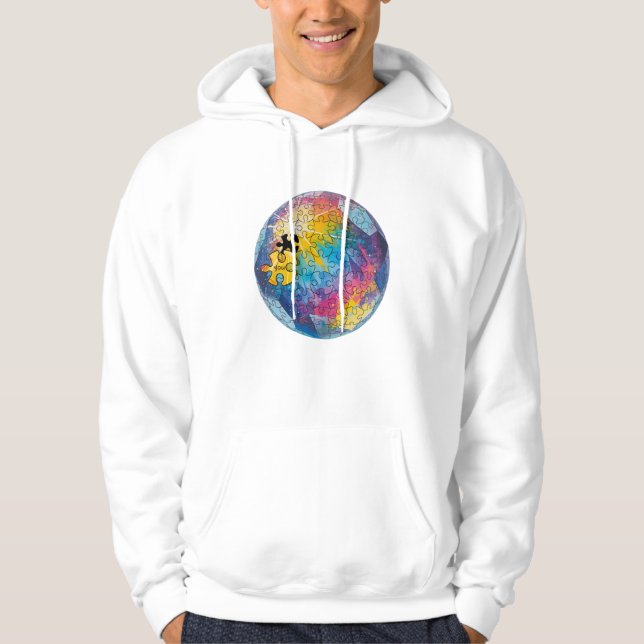 Veste À Capuche Vous complétez le tableau - Tout le monde est à sa (Devant)