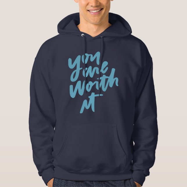 Veste À Capuche Vous en valez la peine (Devant)