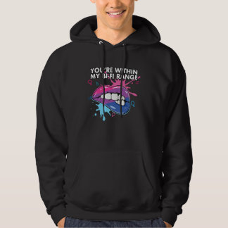 Veste À Capuche Vous êtes dans ma gamme Bi Fi bisexuel Bisexualité