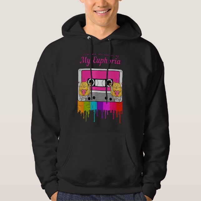 Veste À Capuche Vous Êtes La Cause De Mon Euphorie (Devant)