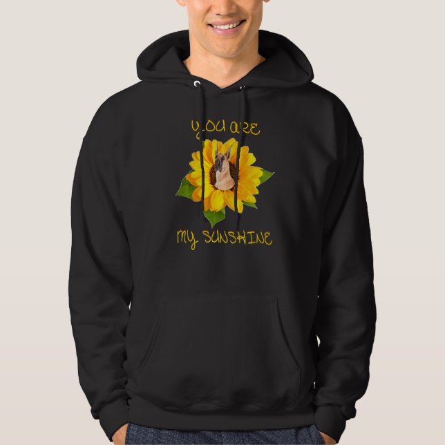 Veste À Capuche Vous Êtes Mon Sunshine Great Dane Premium (Devant)