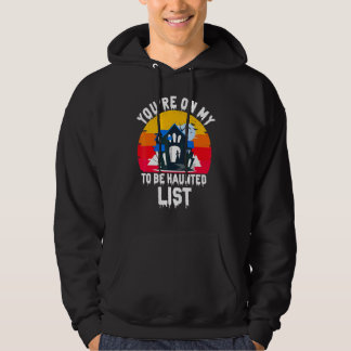 Veste À Capuche Vous êtes sur ma liste de personnes à hanter Hallo