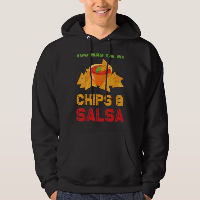 Veste À Capuche Vous M'Avez Eu Chez Chips Salsa Cinco De Mayo Part (Devant)