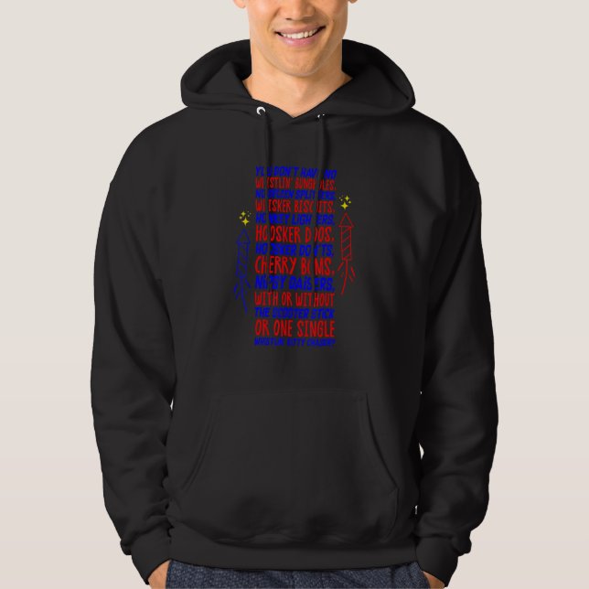 Veste À Capuche Vous n'avez pas de trous de bung sifflants (Devant)