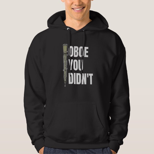 Veste À Capuche Vous n'avez pas d'instruments pour Oboe Player (Devant)