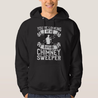Veste À Capuche Vous regardez un futur ramoneur de cheminée foyer