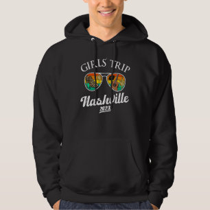 Veste À Capuche Voyage de filles à Nashville 2023 Week-end Bottes