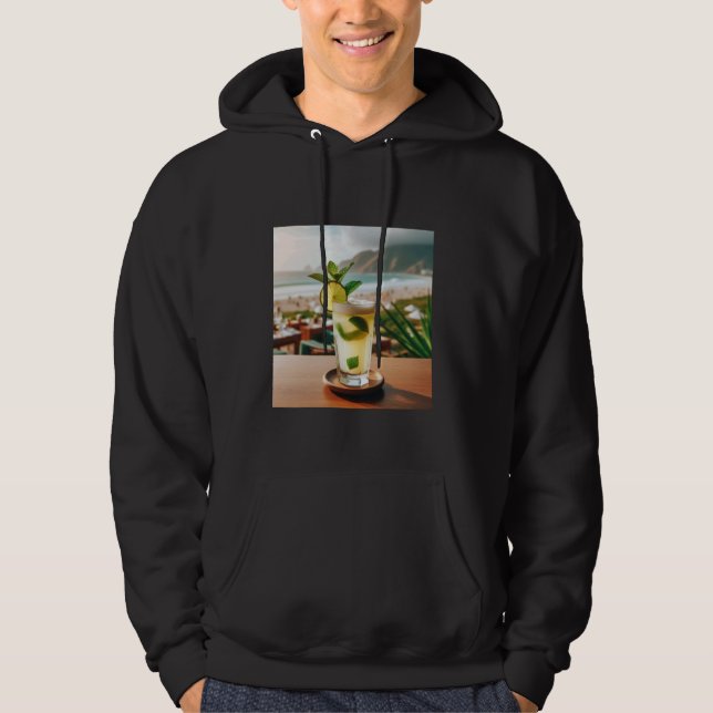 Veste À Capuche Vraiment Aimer Pisco Pisco Sour Peruvien Chilien (Devant)