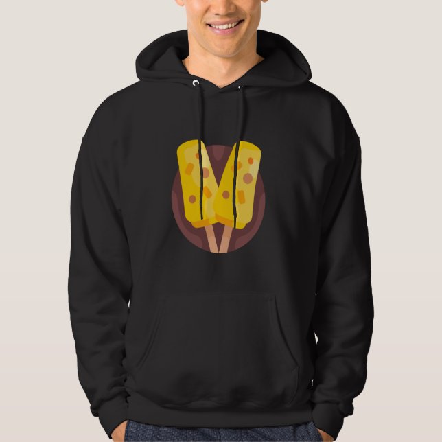Veste À Capuche Vraiment comme Kulfi Dessert Indien Nourriture Tra (Devant)