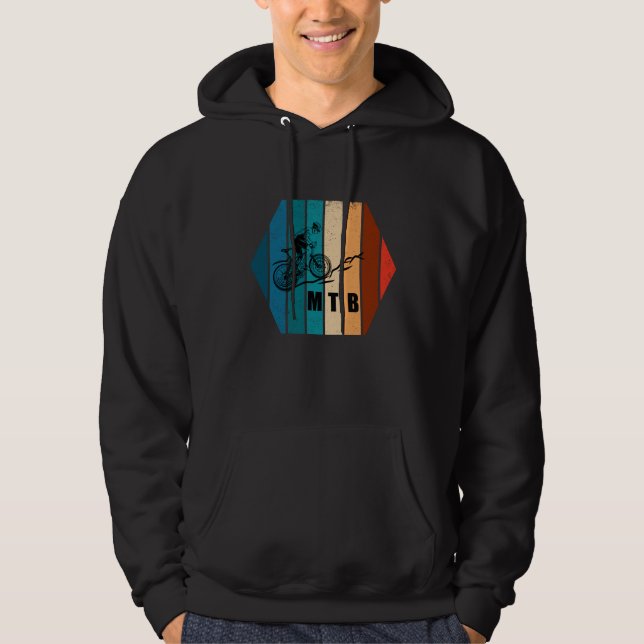VESTE À CAPUCHE VTT VTT (Devant)