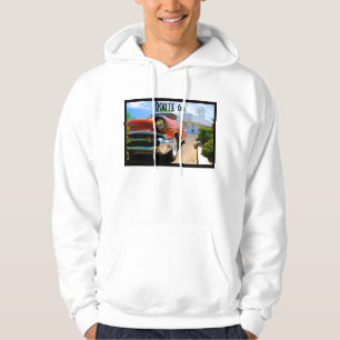Veste À Capuche Wagon-restaurant et Chevy de l'itinéraire 66